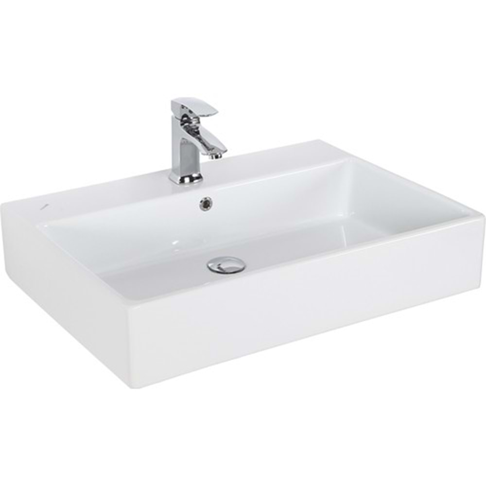 NX270B 70 CM TEZGAH ÜSTÜ KARE LAVABO