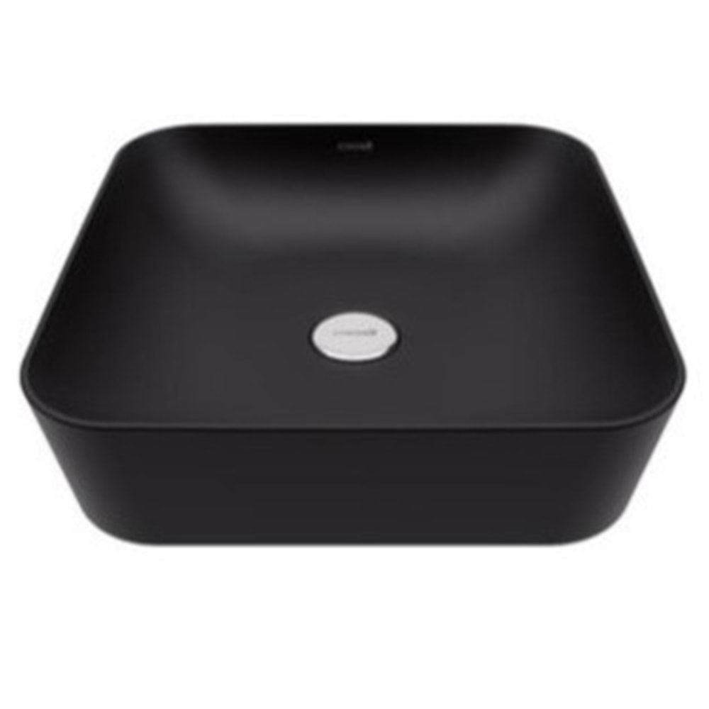 UL40S 40 CM SİYAH KARE TEZGAH ÜSTÜ LAVABO