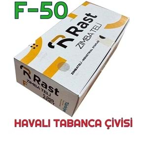 Rast 50 LİK BRAD ÇİVİ F Serisi Havalı Tabanca Çivisi Zımba Çivisi